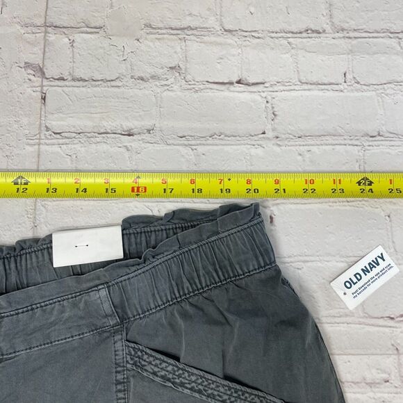 NWT Old Navy Women High Rise Utility Pants Size XXL 2XL Gray B328 -4 - Picture 4 of 16